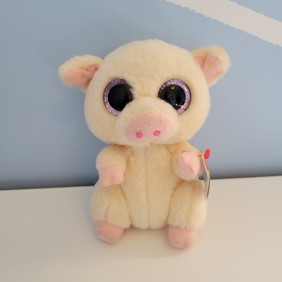 TY Flippables and Beanie Boo Collection Flamingo Owl Pig Octopus Set of 4 - Picture 11 of 16